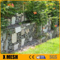 ASTM A975 standard heavily galvanized wire gabion meshes welded gabion baskets